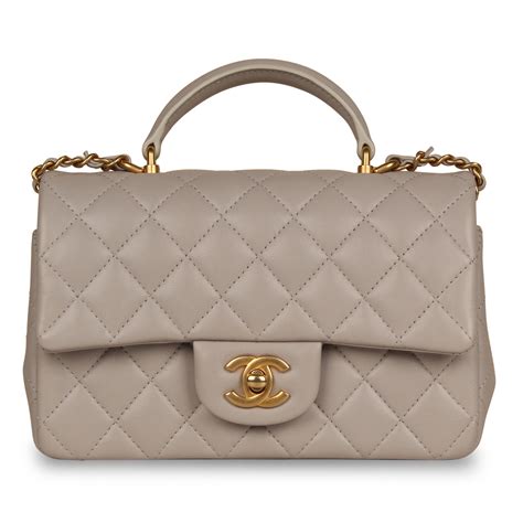 chanel classic with handle|chanel top handle bag small.